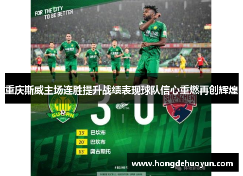 重庆斯威主场连胜提升战绩表现球队信心重燃再创辉煌